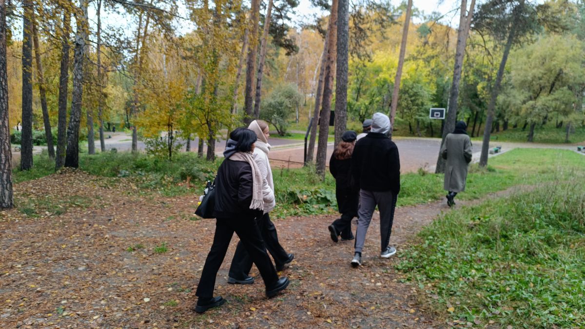 /Фото архив/Изучение парка Комсомольский, сада Томсона и рощи Звездочка